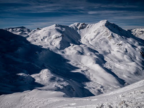경치, 극한의 지형, 눈 덮힌 산의 무료 스톡 사진