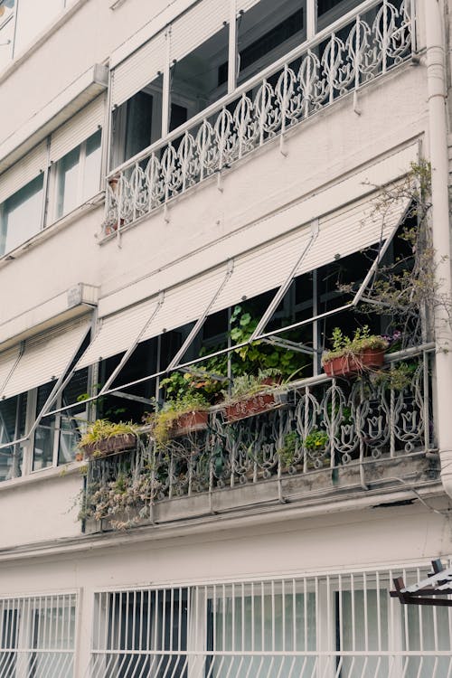 Building Exterior with Balconies