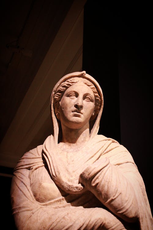 A Sculpture of a Woman 