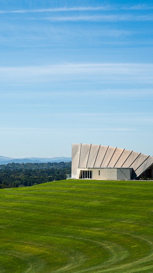 The Margaret Whitlam Pavilion at the National Arboretum in Canberra, Australia