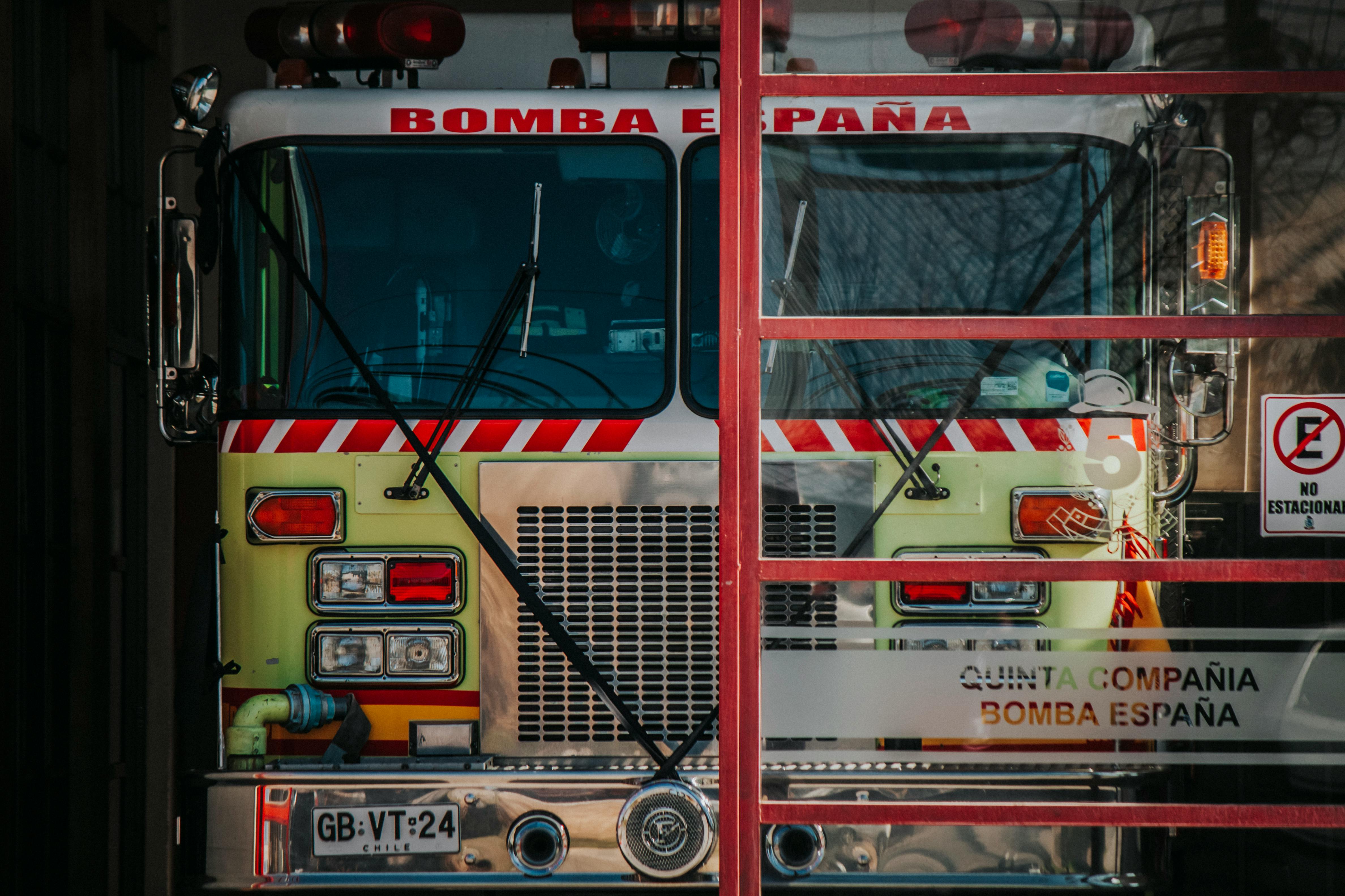 old fire trucks wallpaper