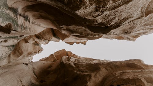 Kostenloses Stock Foto zu canyon, direkt unter, dürr