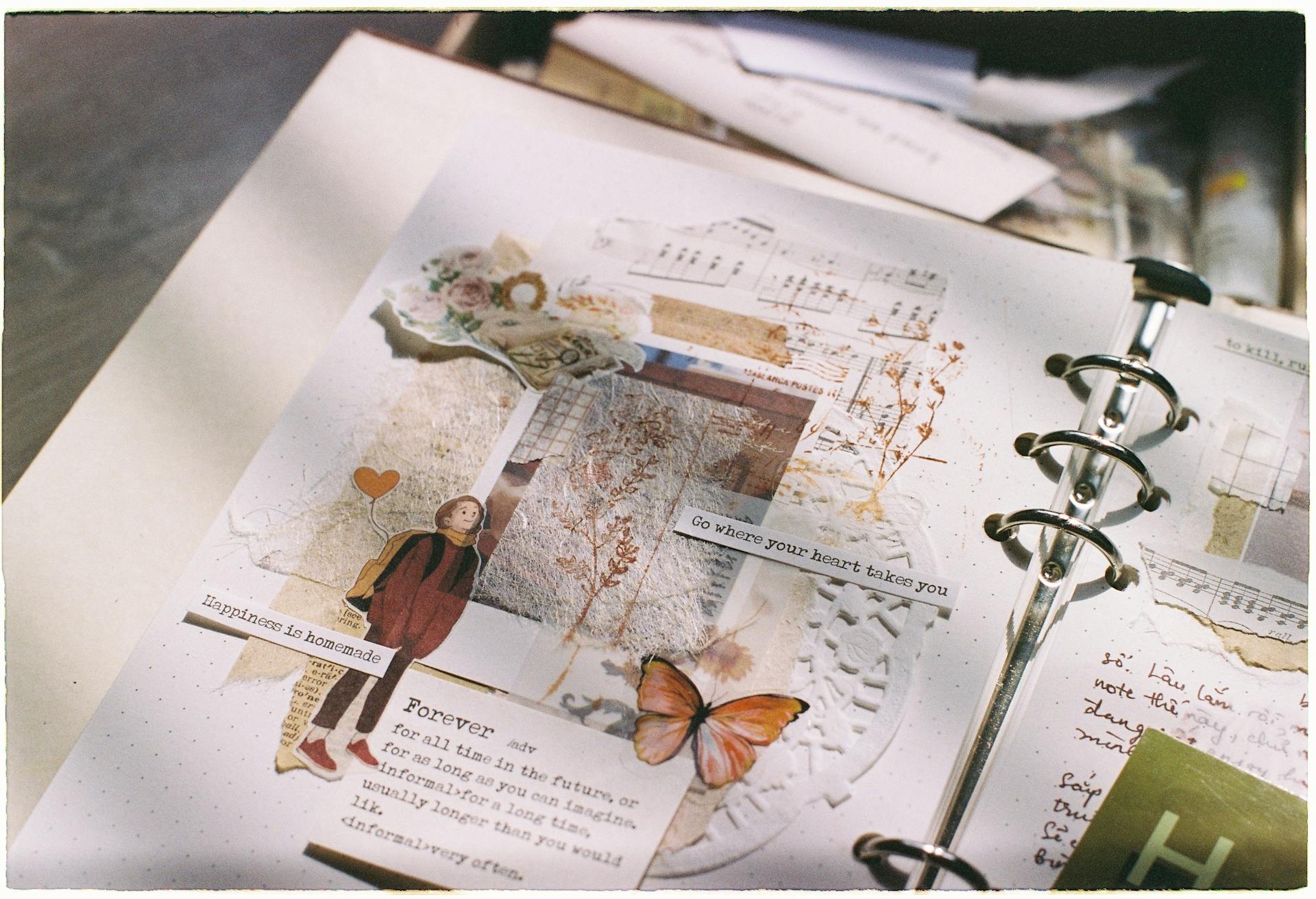 Close up of Decorated Album