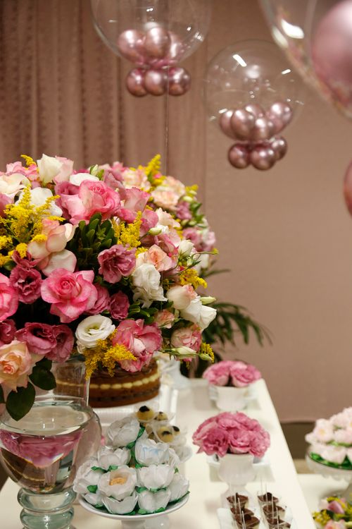 Flower door hanger