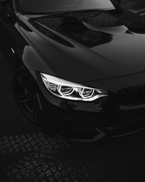 Free stock photo of asphalt, bw, car