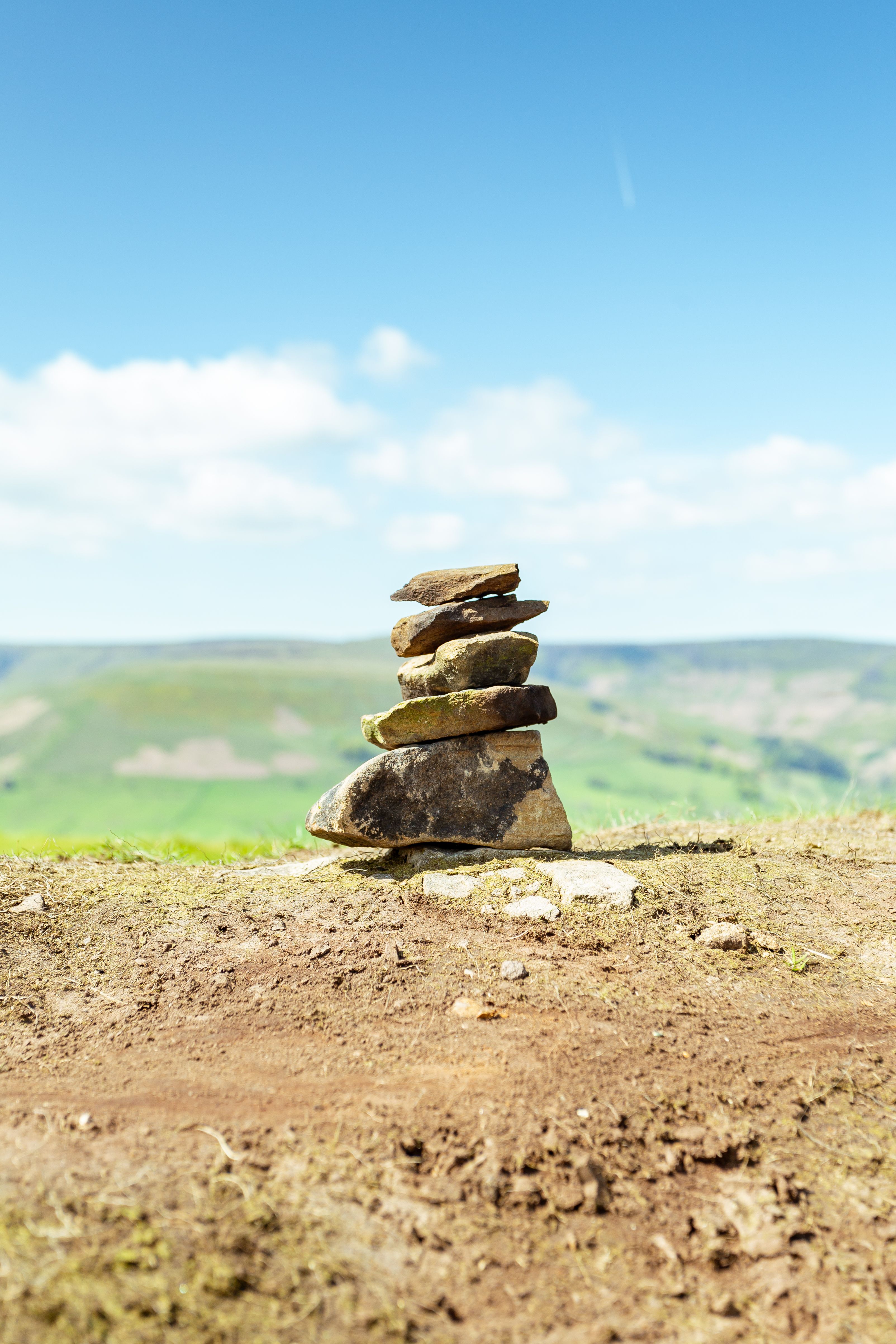 Close-up of Stacked Stones · Free Stock Photo