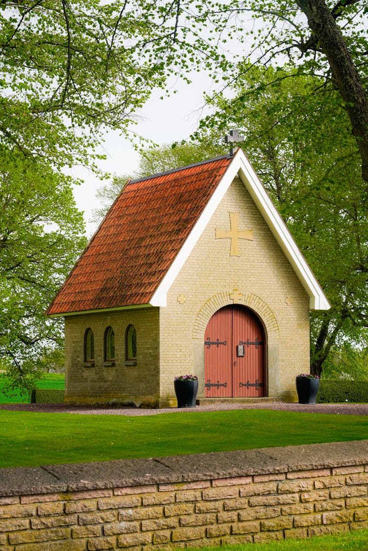 Trees Around Christian Chapel