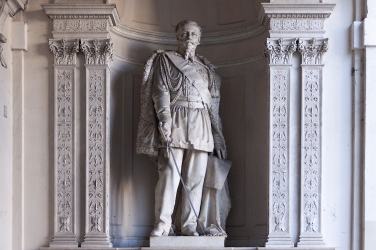 Statue Of Vittorio Emmauele II In Turin