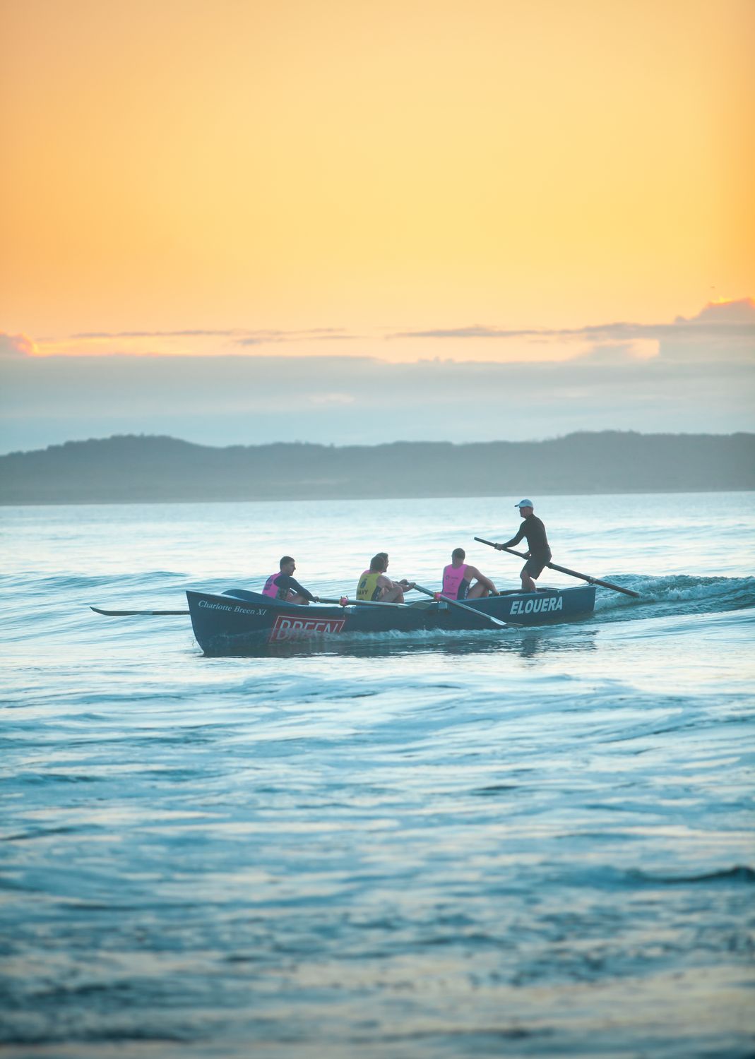 Person Rowing A Raft People Rowing on Boat at Sunset · Free Stock Photo