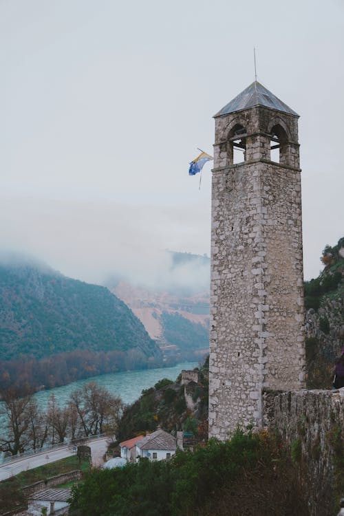 Základová fotografie zdarma na téma bosna a hercegovina, citadela, hodinová věž