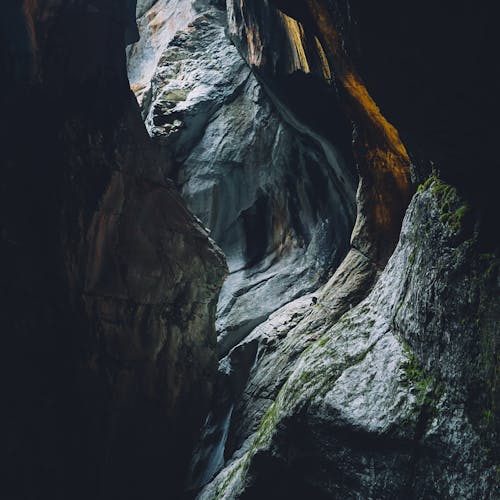 Základová fotografie zdarma na téma denní světlo, geologie, jeskyně