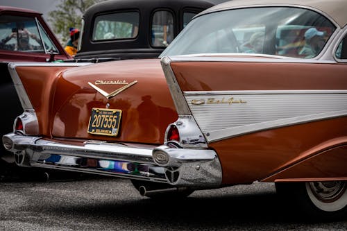 Gratis lagerfoto af chevrolet bel air, chrome, klassisk