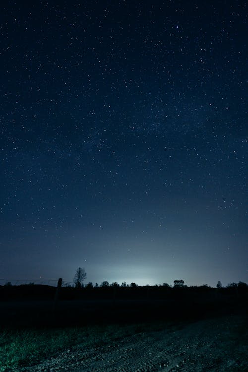 無料 垂直ショット, 夜空, 天文学の無料の写真素材 写真素材