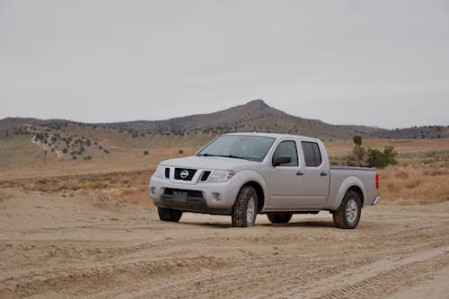 Nissan Frontier on Dirt Road