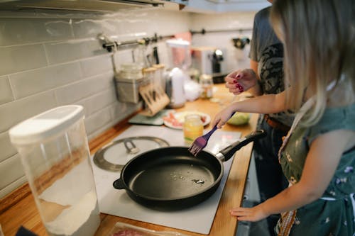 Free Little Girl Cooking Stock Photo