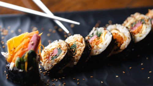 Gratis arkivbilde med delikat, fisk, japansk mat