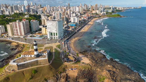 Imagine de stoc gratuită din Brazilia, faleză, localitate