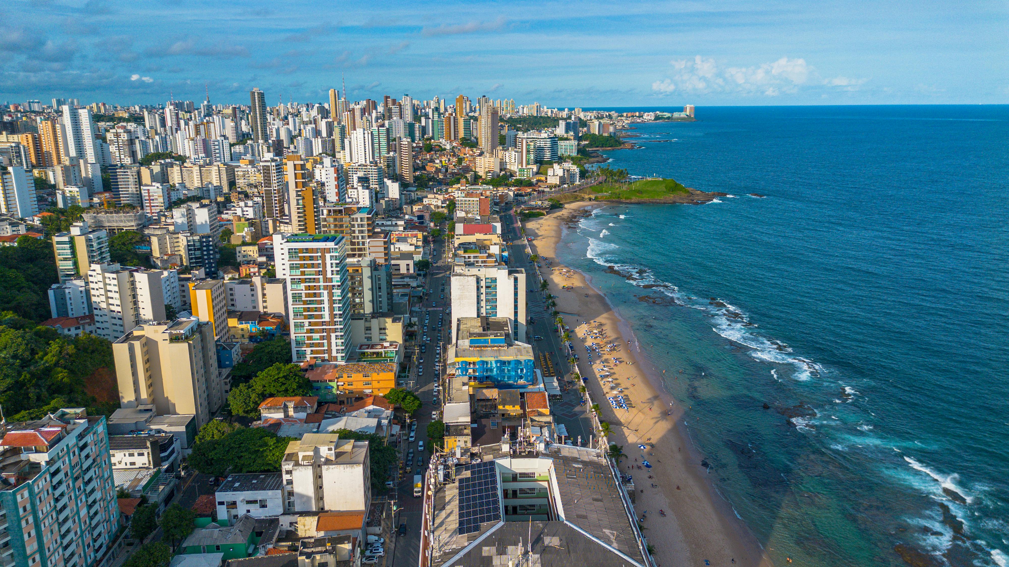 brazil city beach