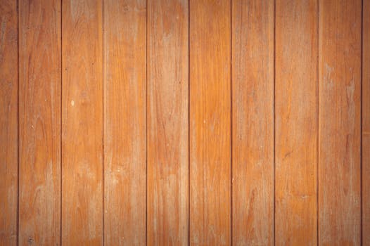 Dark wood flooring