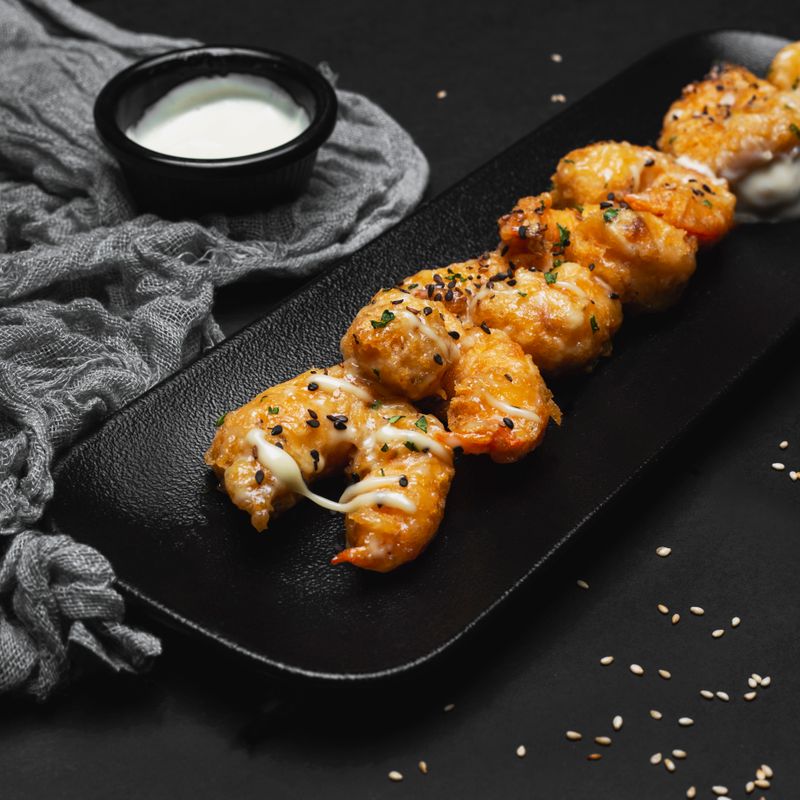 Shrimp and Garlic Aioli Panini