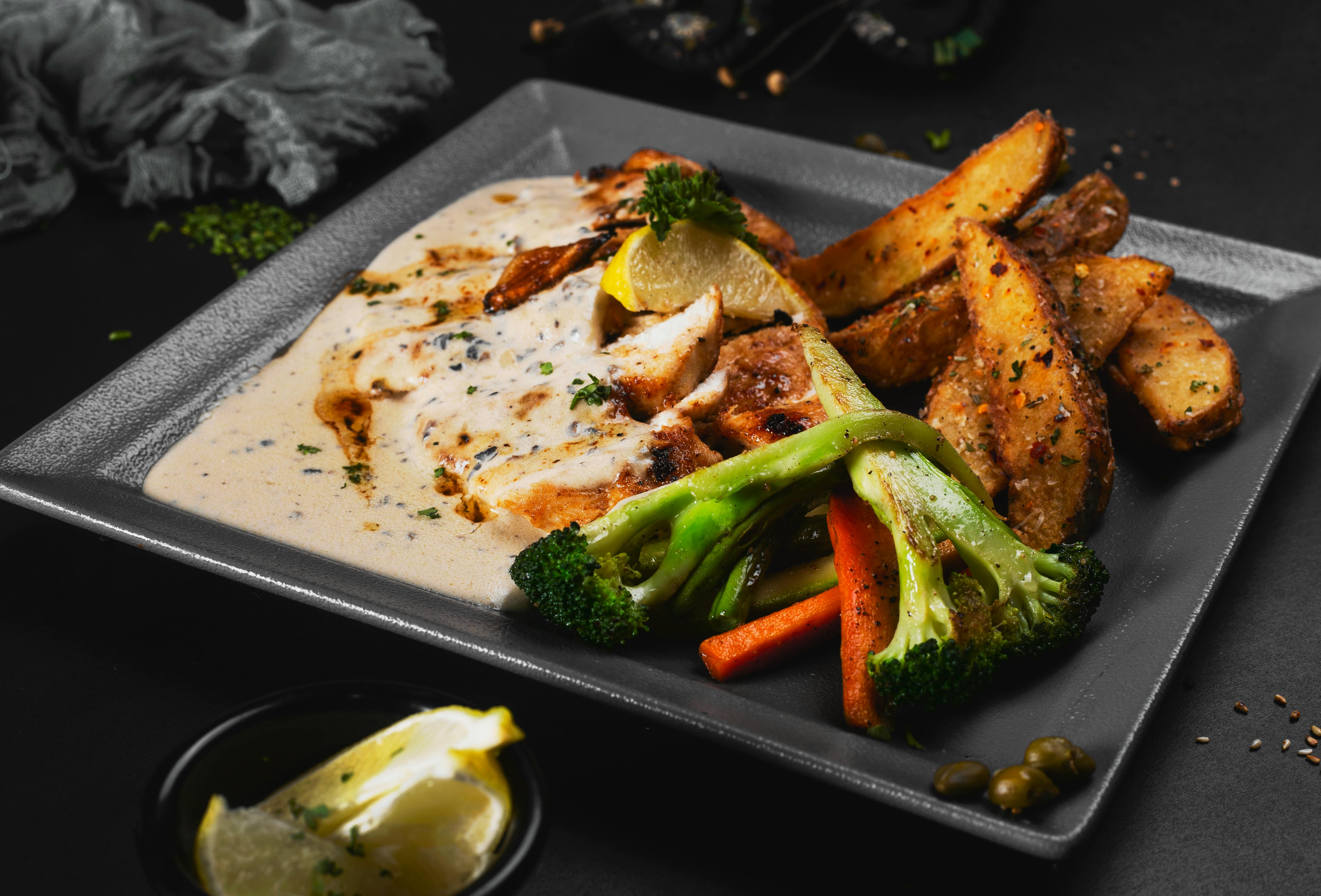 Brocoli Rôti au Parmesan et Citron