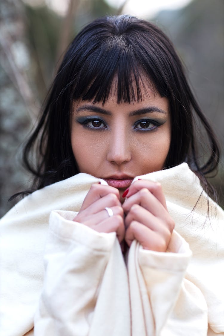 Woman In White Coat