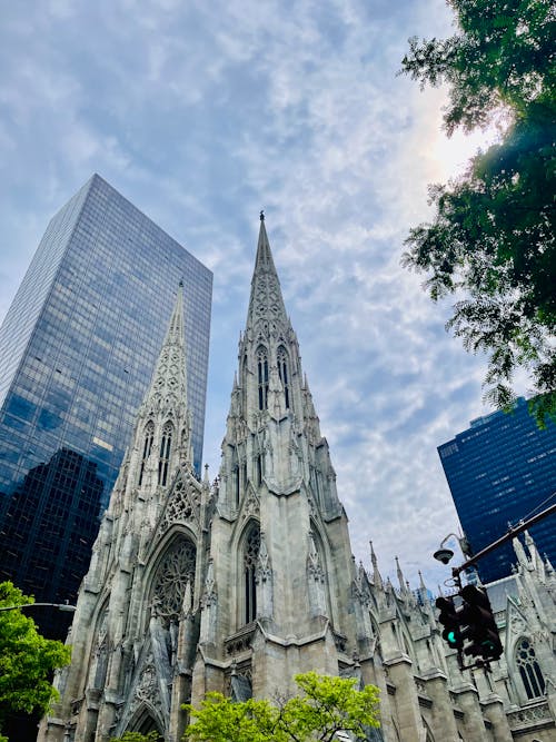 Free stock photo of cathedral, new york city