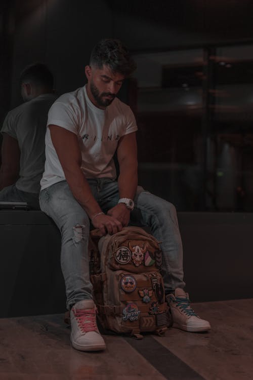 Free stock photo of air jordan, backpack, bag