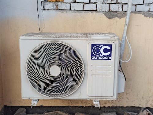Air Conditioner Unit on a Wall
