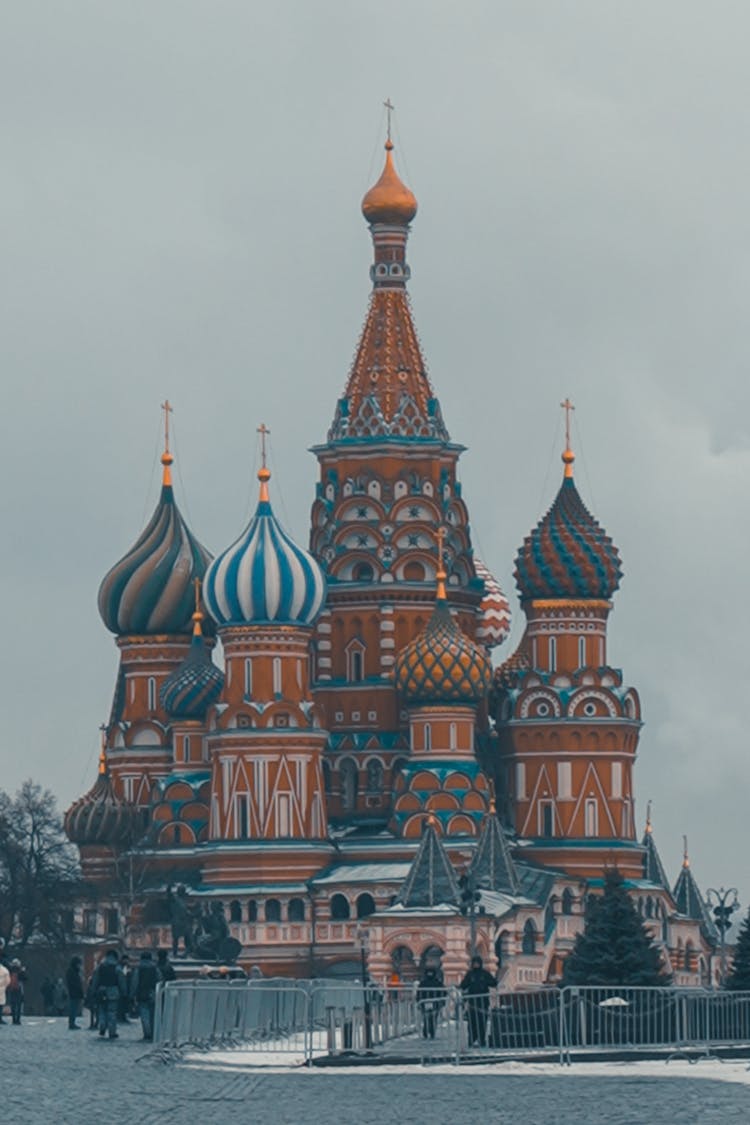 Saint Basils Cathedral In Moscow