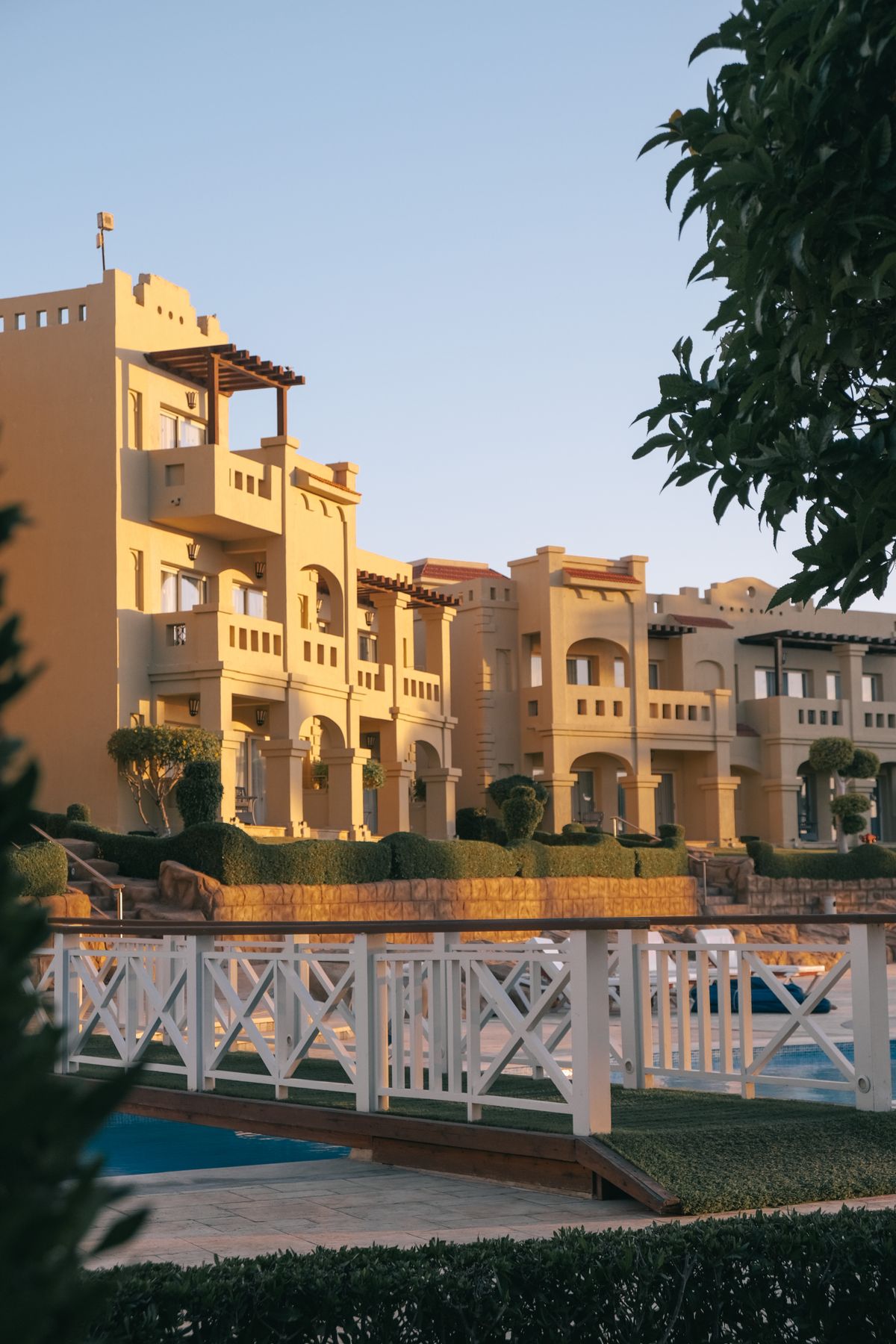 Desert sunset majlis