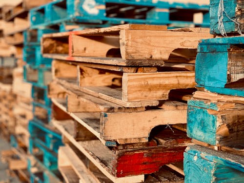 Free Wooden Pallets Stock Photo