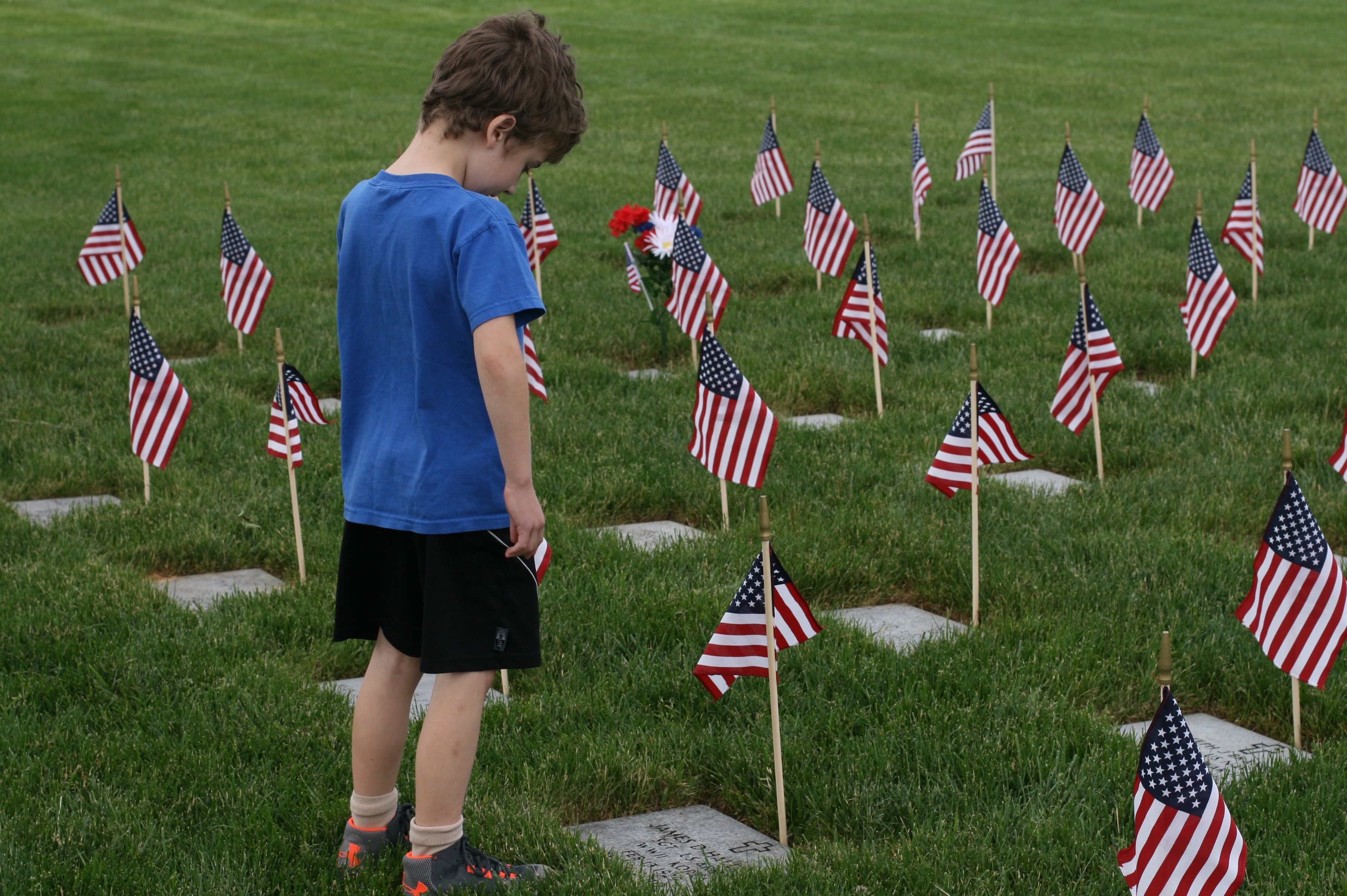 Free stock photo of cemetery, memorial day