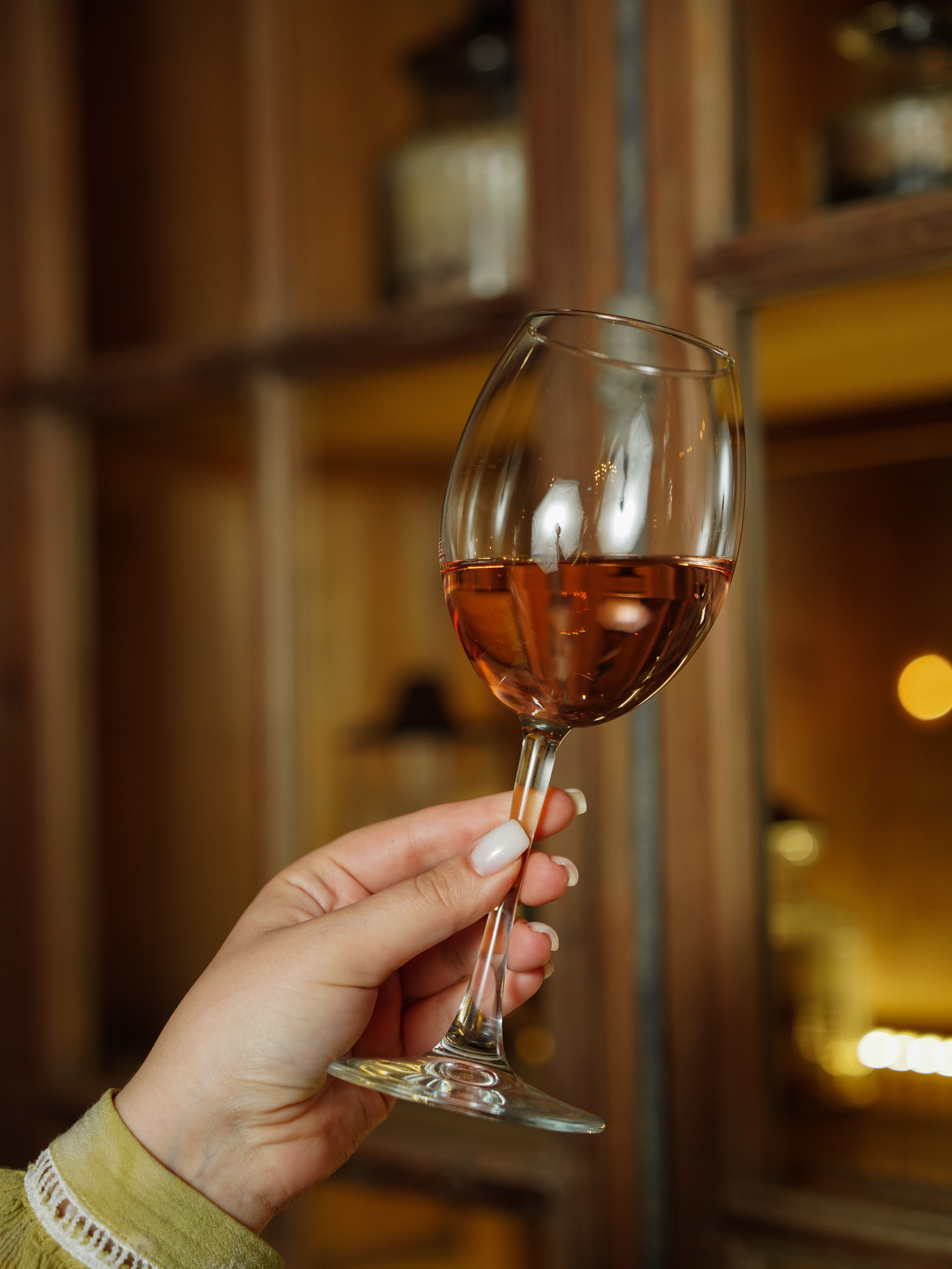 Woman Holding Glass of Wine · Free Stock Photo