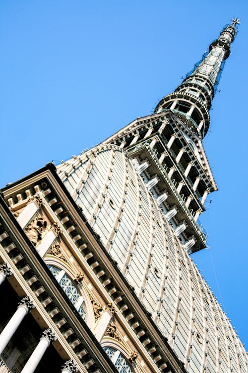 Free stock photo of architecture, blue sky, cinema