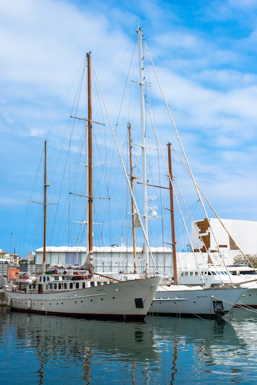 Kostenloses Stock Foto zu himmel, mast, schiff