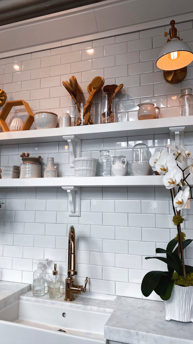 Shelf In Kitchen