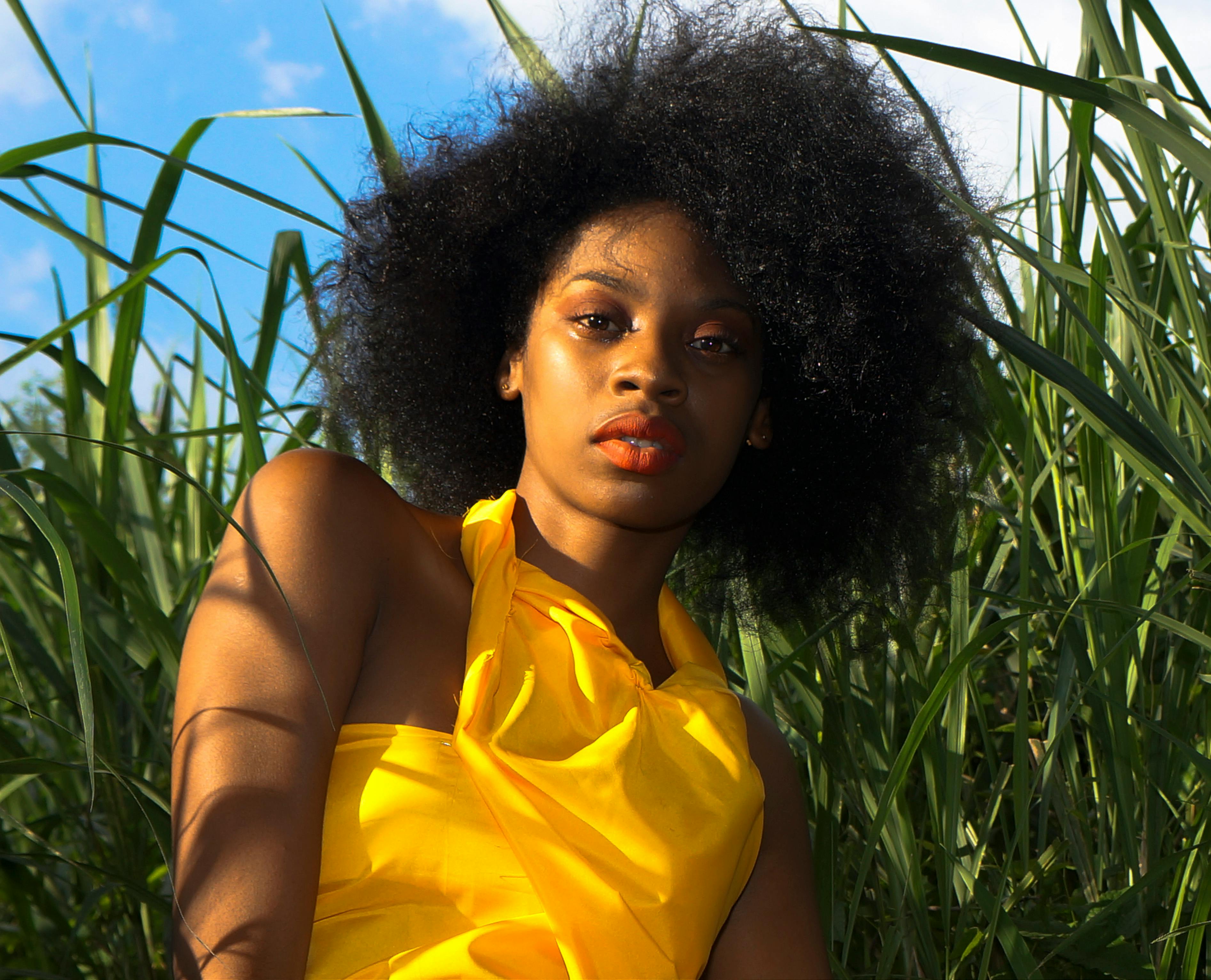 Free Stock Photo Of Beautiful Woman Natural Hair