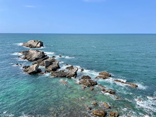 Foto profissional grátis de cenário, costa, mar