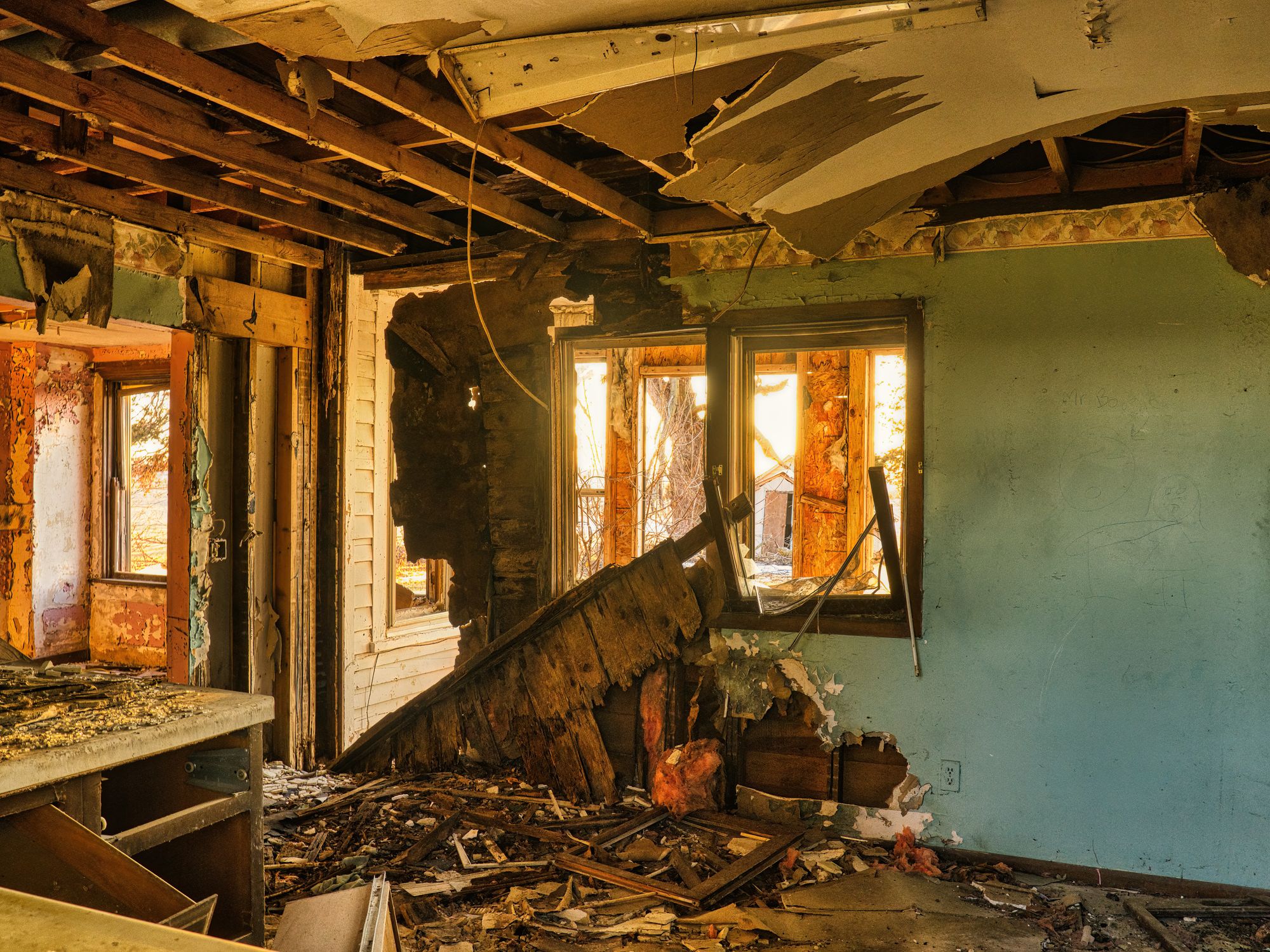 House Clearance in Pollards Hill, South West London — clearance team removing furniture from a property