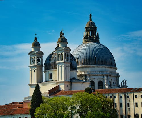 Santa Maria della Salute, a Church in Venice, Italy 