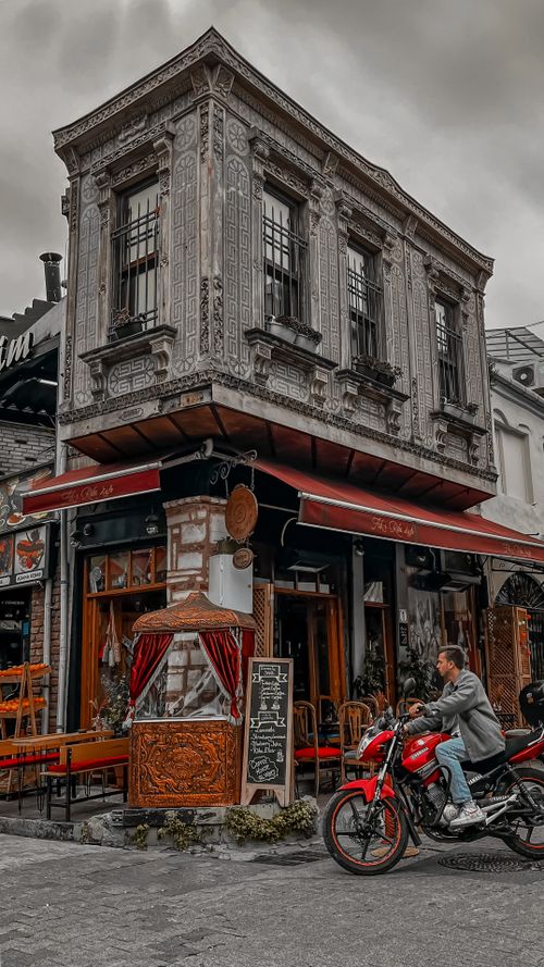 Free stock photo of antique, balat, cafÃ preto Stock Photo