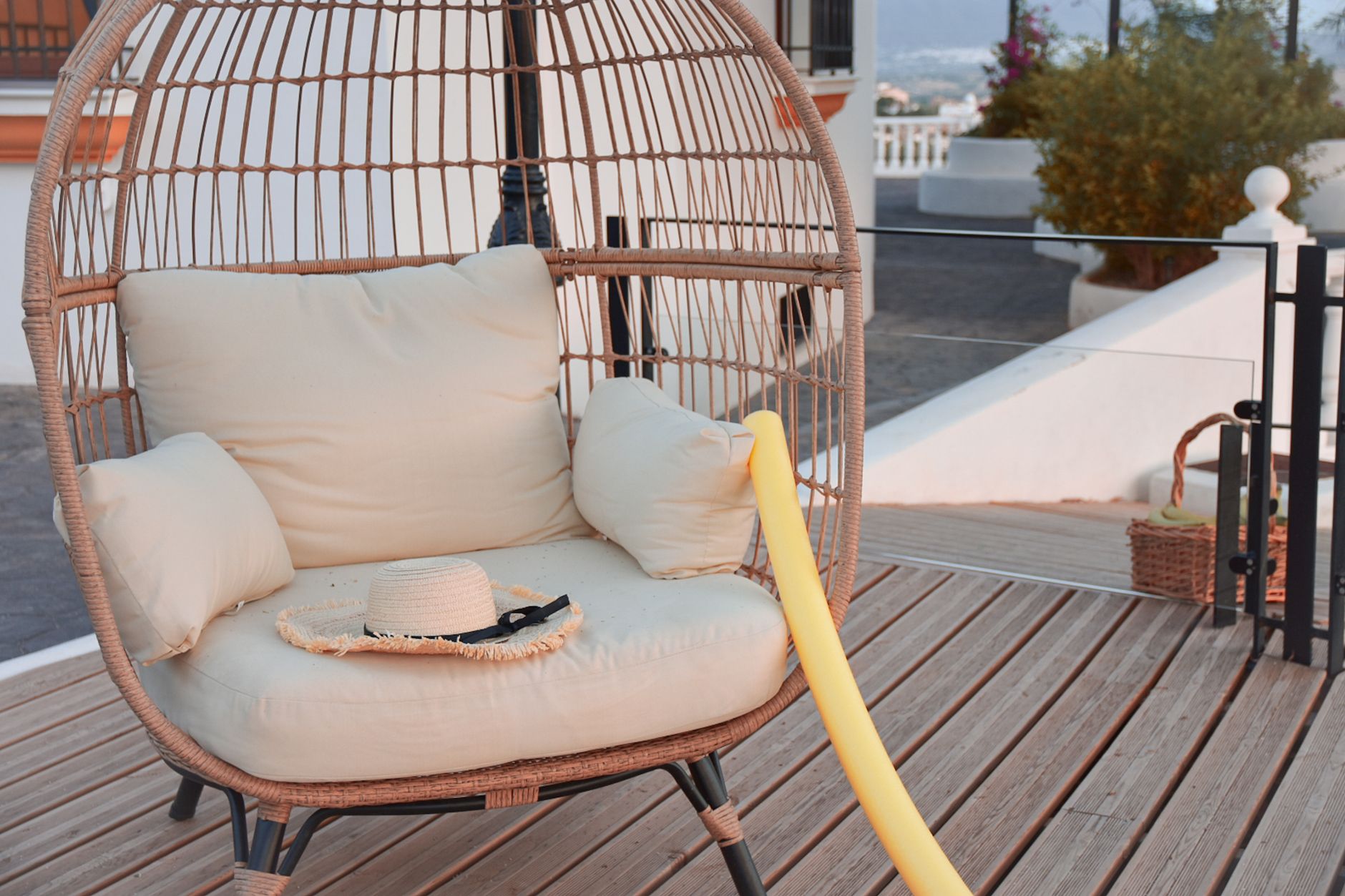Rattan egg chair Fazit 2026