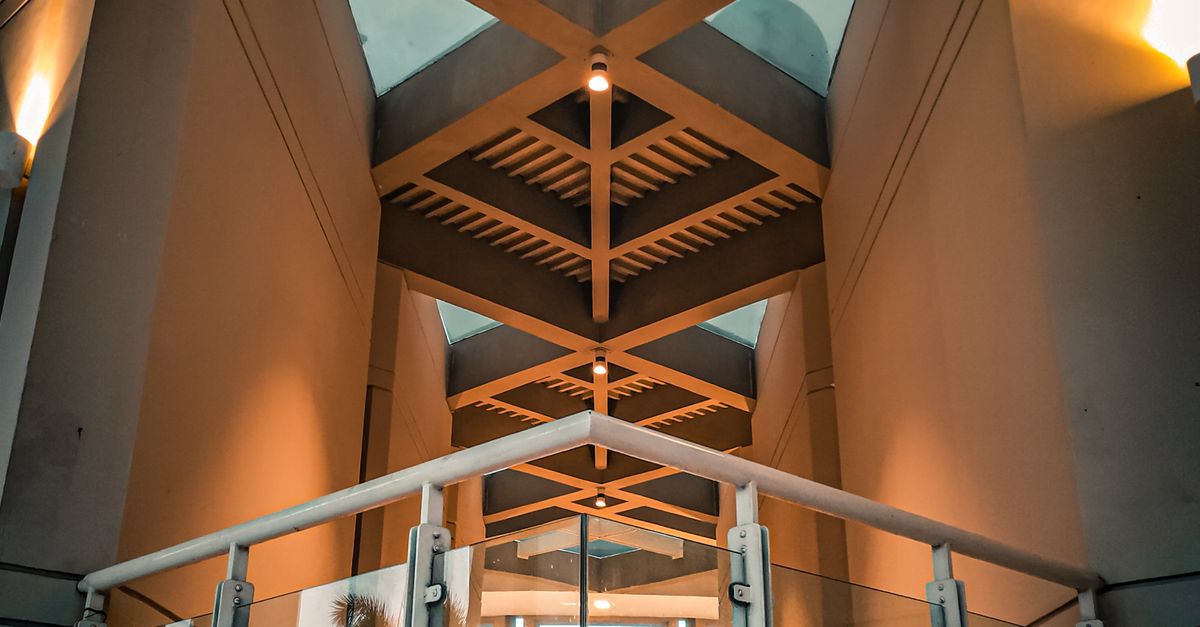 Railing and Skylight · Free Stock Photo