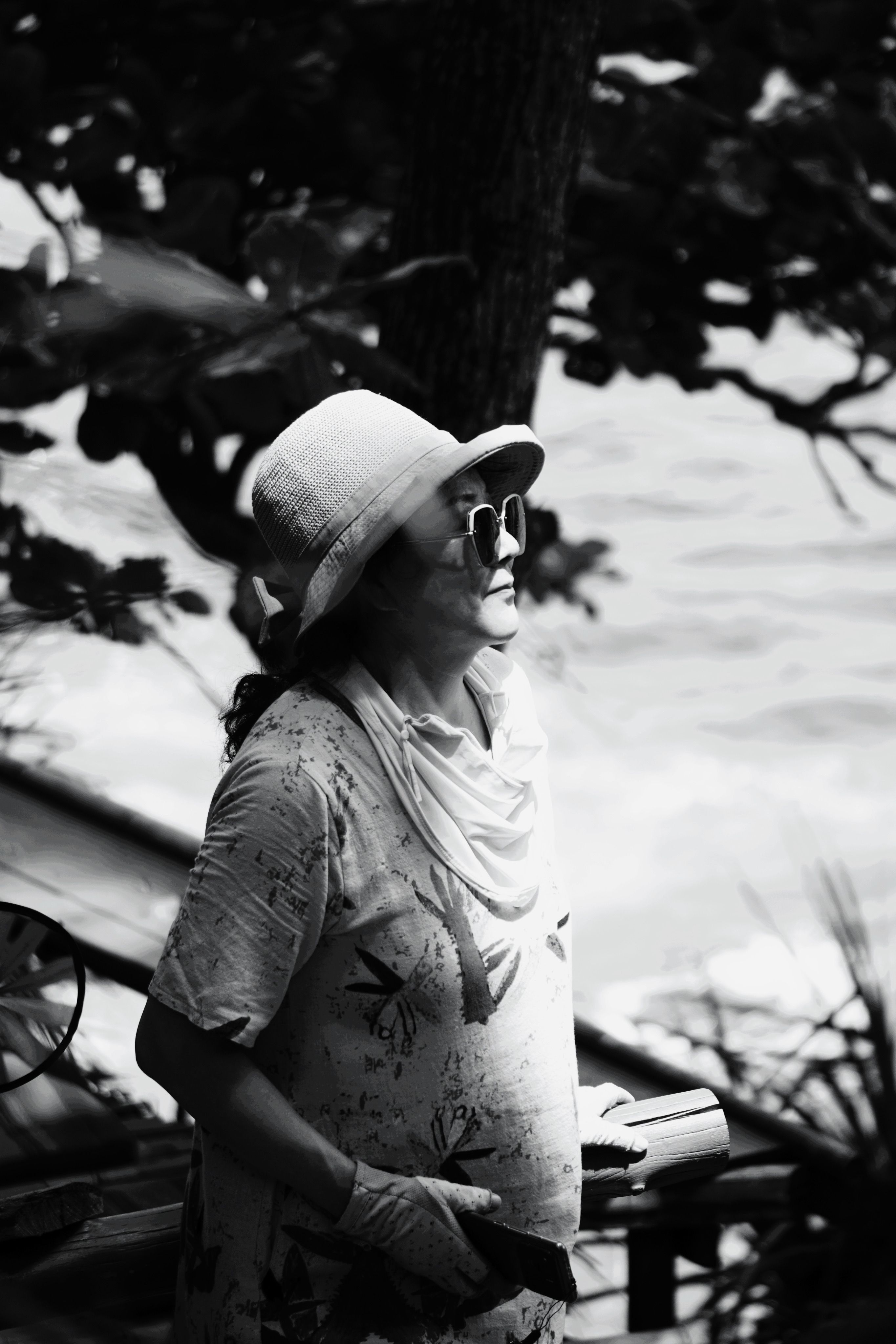Elderly Woman in Hat and Sunglasses · Free Stock Photo