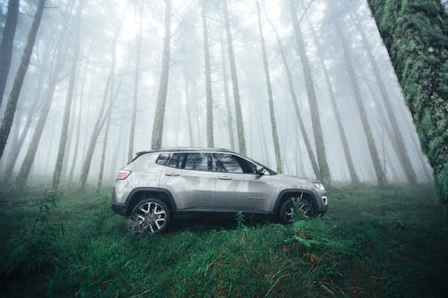 Free Grey Sport Utility Vehicle  Stock Photo