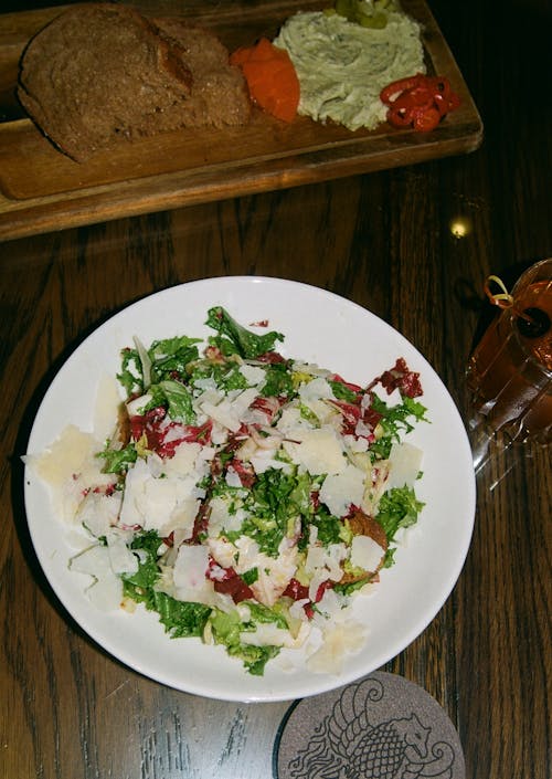 Salad with Parmigiano Reggiano Cheese
