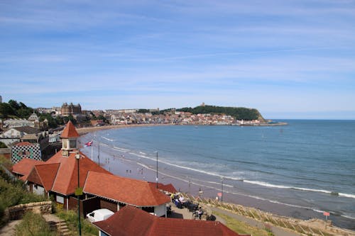 Free stock photo of north yorkshire, scarborough, seaside