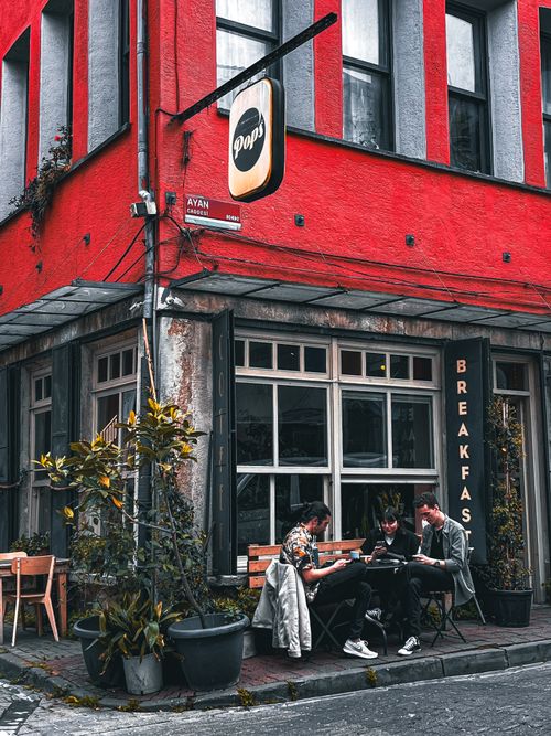 Free stock photo of backstreet, cafÃ preto, café Stock Photo