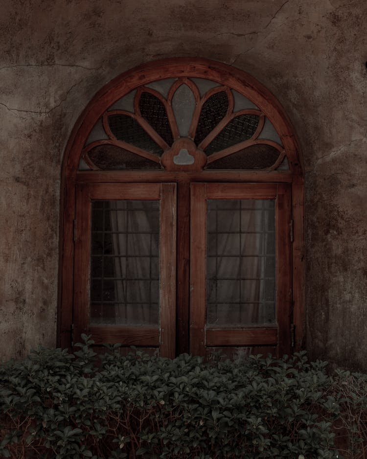 Arched Wooden Door